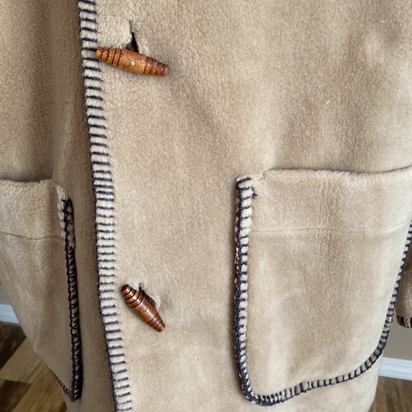 Denali plush fleece reversible jacket coat - Picture 7 of 17